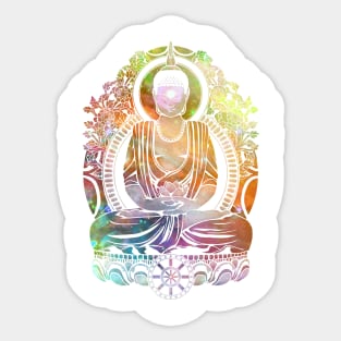 Cosmic Gautama Buddha - Warm Sticker